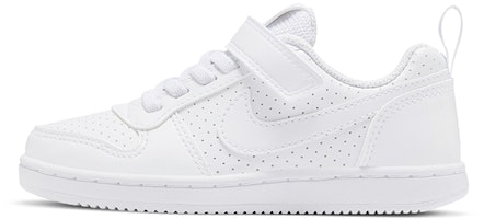 (Preschool) Nike Court Borough Low SL 'Triple White' AV3167-100 (Preschool) Nike Court Borough Low SL 'Triple White' AV3167-100
