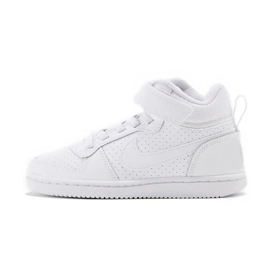 (PS) Nike Court Borough Mid-Top Sneakers White