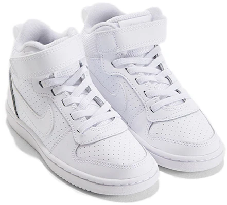 (PS) 耐克Court Borough 中帮白色运动鞋 870026-100 Lookbook (PS) 耐克Court Borough 中帮白色运动鞋 870026-100