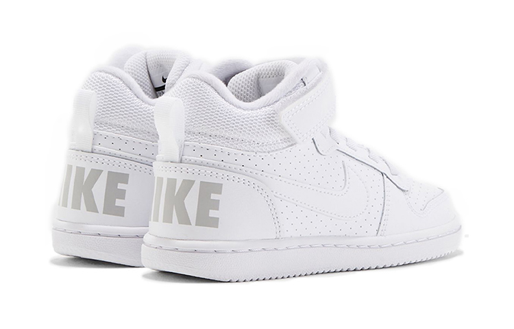 Shop (PS) 耐克Court Borough 中帮白色运动鞋 870026-100