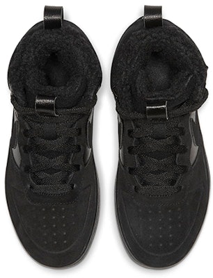 (PS) Nike Court Borough Mid 2 'Triple Black' Sepatu Hitam Pekat CQ4026-001 Lookbook (PS) Nike Court Borough Mid 2 'Triple Black' Sepatu Hitam Pekat CQ4026-001