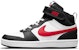 (PS) Nike Court Borough 2 Mid-Top Kasut Hitam/Putih/Merah DO5891-161