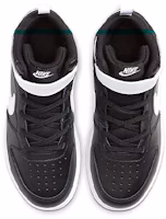 Lookbook (幼兒款) Nike Court Borough Mid 2 '黑白' CD7783-010