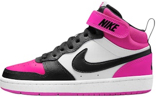 (Preschool) Nike Court Borough Mid 2 'Fierce Pink' HV0933-100 (Preschool) Nike Court Borough Mid 2 'Fierce Pink' HV0933-100