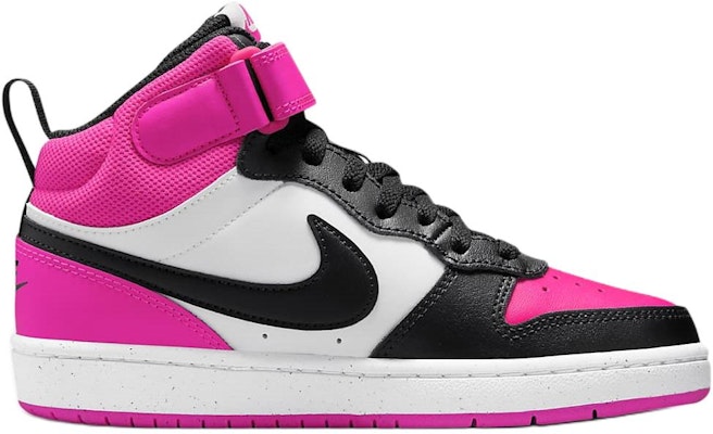 (Preschool) Nike Court Borough Mid 2 'Fierce Pink' HV0933-100 Order (Preschool) Nike Court Borough Mid 2 'Fierce Pink' HV0933-100