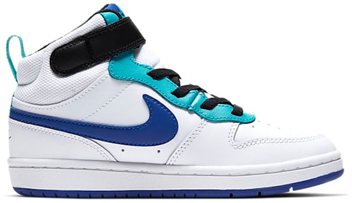 (PS) Nike Court Borough Mid 2 'Putih Biru Kerajaan' CD7783-102 Order (PS) Nike Court Borough Mid 2 'Putih Biru Kerajaan' CD7783-102