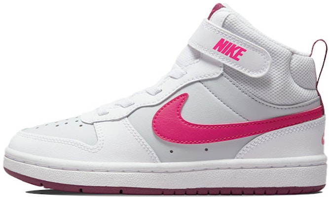 (PS) Nike Court Borough Mid 2 'Pure Platinum Pink Prime' Sepatu Wanita CD7783-006 Buy (PS) Nike Court Borough Mid 2 'Pure Platinum Pink Prime' Sepatu Wanita CD7783-006