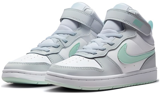 (PS) Nike Court Borough Mid 2 'Platino Puro Menta Espumosa' CD7783-011 Lookbook (PS) Nike Court Borough Mid 2 'Platino Puro Menta Espumosa' CD7783-011