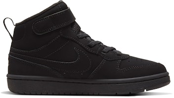 (PS) Nike Court Borough Mid 2 'Hitam Polos' CW5868-001 Order (PS) Nike Court Borough Mid 2 'Hitam Polos' CW5868-001