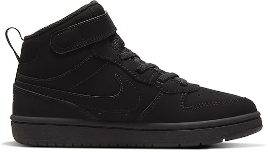 中童 Nike Court Borough 中幫 兒童板鞋 啞黑 Order 中童 Nike Court Borough 中幫 兒童板鞋 啞黑