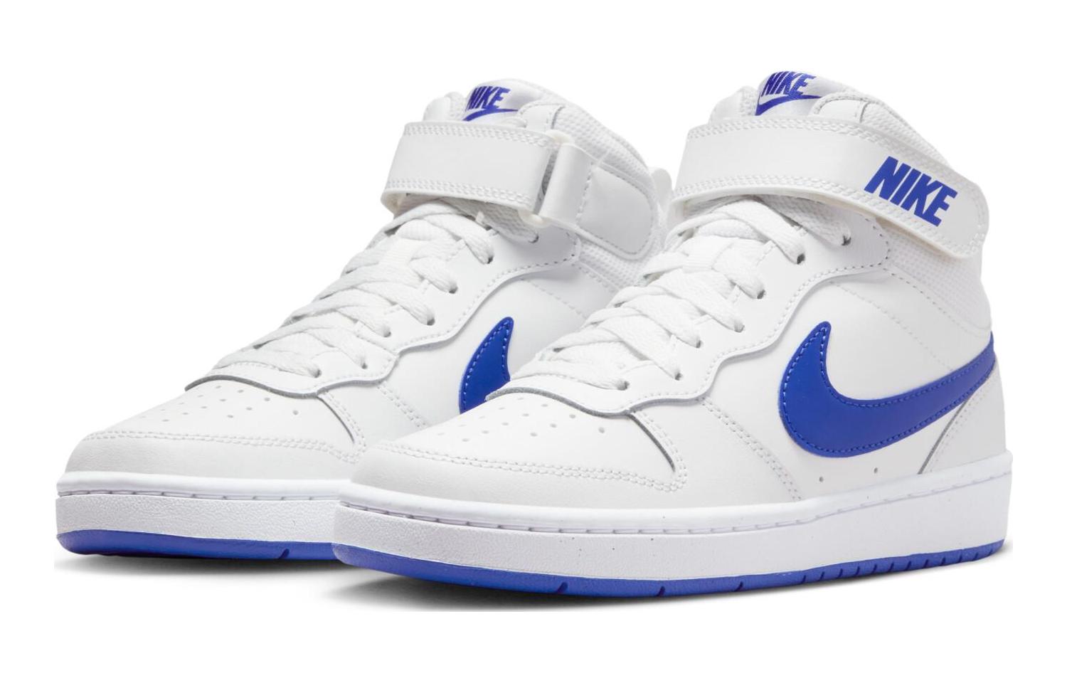 (PS) Nike Court Borough Mid 2 'White Blue' 圖 3