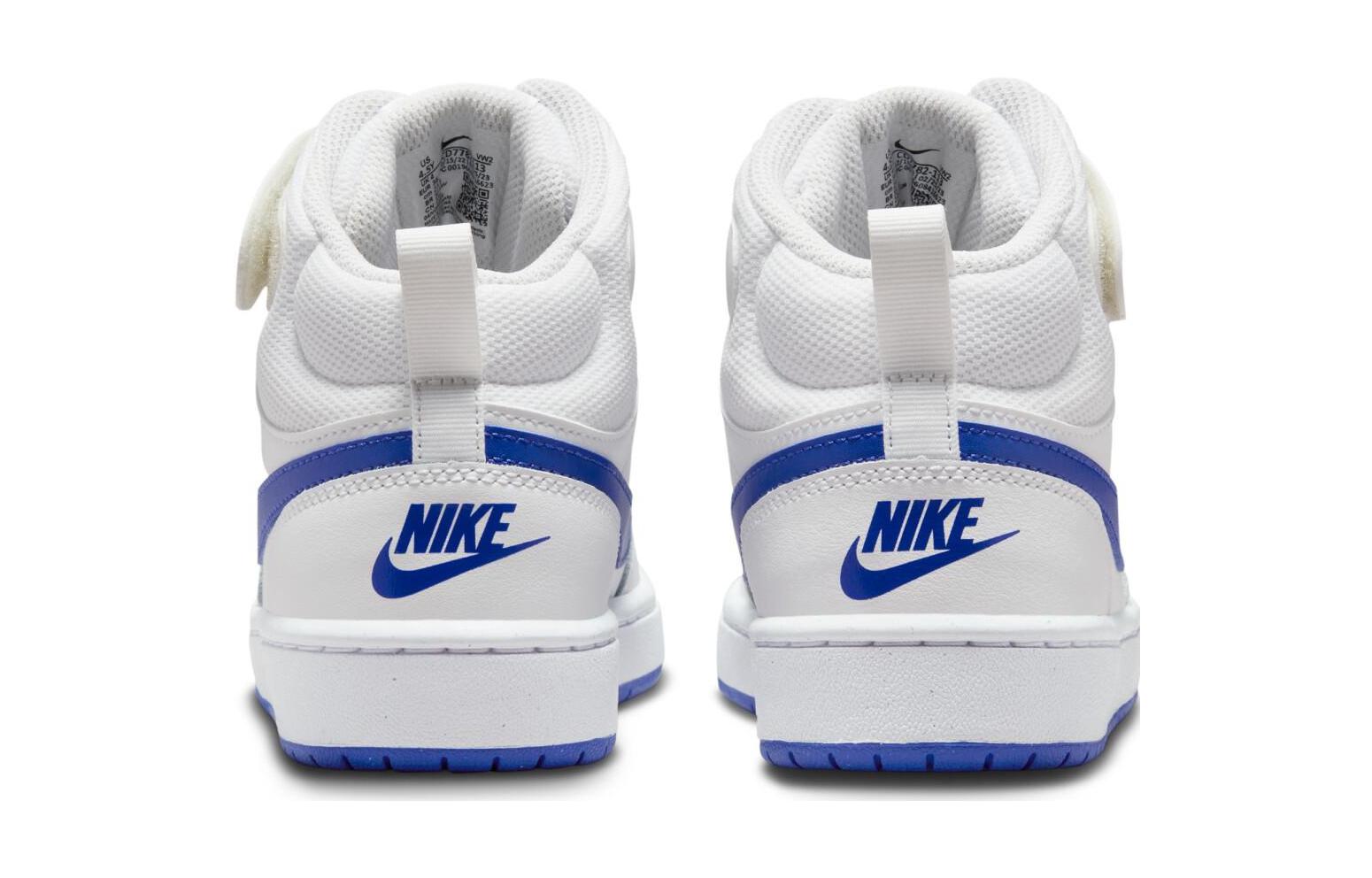 (PS) Nike Court Borough Mid 2 'White Blue' 圖 5
