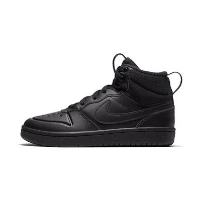 (PS) Nike Court Borough Mid 2 Younger ' Boot 'Black'