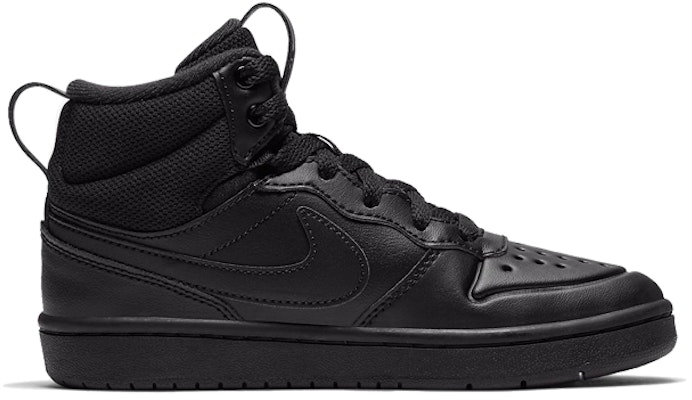(Preschool) Nike Court Borough Mid 2 Younger ' Boot 'Black' BQ5442-001 Order (Preschool) Nike Court Borough Mid 2 Younger ' Boot 'Black' BQ5442-001