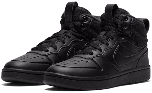 (PS) 耐克Court Borough Mid 2幼童黑色靴子 BQ5442-001 Lookbook (PS) 耐克Court Borough Mid 2幼童黑色靴子 BQ5442-001