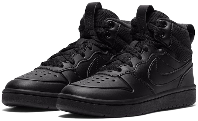 (Preschool) Nike Court Borough Mid 2 Younger ' Boot 'Black' BQ5442-001 Lookbook (Preschool) Nike Court Borough Mid 2 Younger ' Boot 'Black' BQ5442-001