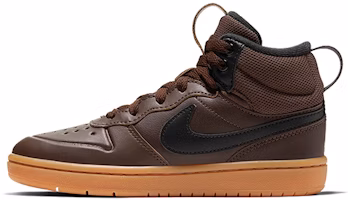 (Preschool) Nike Court Borough Mid 2 Boot 'Dark Brown' BQ5442-200 (Preschool) Nike Court Borough Mid 2 Boot 'Dark Brown' BQ5442-200