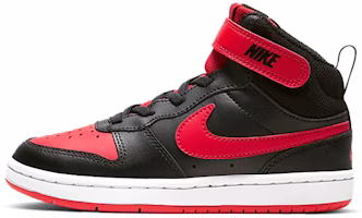 (Preschool) Nike Court Borough Mid 2 PSV 'Bred' CD7783-003 (Preschool) Nike Court Borough Mid 2 PSV 'Bred' CD7783-003