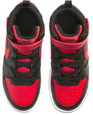 中童 Nike Court Borough Mid 2 耐磨防滑 中筒 板鞋 黑紅 Shop 中童 Nike Court Borough Mid 2 耐磨防滑 中筒 板鞋 黑紅