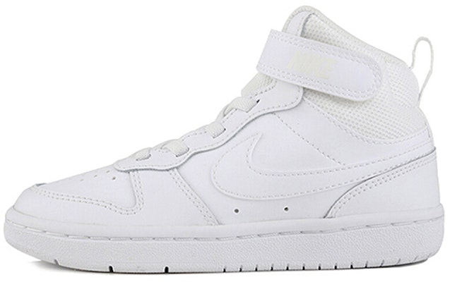 (Preschool) Nike Court Borough Mid 2 PSV 'Triple White' CD7783-100 Buy (Preschool) Nike Court Borough Mid 2 PSV 'Triple White' CD7783-100