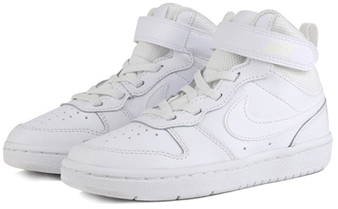(PS) Nike Court Borough Mid 2 PSV 'Triple White' Zapatillas Blancas Niños CD7783-100 Lookbook (PS) Nike Court Borough Mid 2 PSV 'Triple White' Zapatillas Blancas Niños CD7783-100