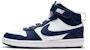 (PS) Nike Court Borough Mid 2 PSV 'Putih Signal Biru' CD7783-107
