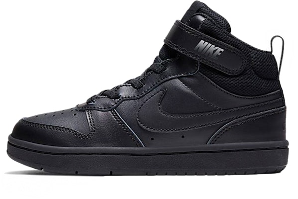 (PS) Nike Court Borough Mid 2 Velcro 'Triple Black' - Zapatillas Negras Triple. CD7783-001 Buy (PS) Nike Court Borough Mid 2 Velcro 'Triple Black' - Zapatillas Negras Triple. CD7783-001