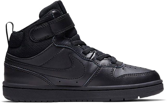 (PS) Nike Court Borough Mid 2 Velcro 'Triple Black' - Zapatillas Negras Triple. CD7783-001 Order (PS) Nike Court Borough Mid 2 Velcro 'Triple Black' - Zapatillas Negras Triple. CD7783-001