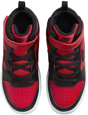 (PS) Nike Court Borough Mid 'Hitam Merah Universiti' CD7783-602 Shop (PS) Nike Court Borough Mid 'Hitam Merah Universiti' CD7783-602