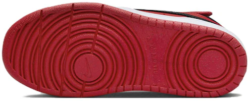 Details for 中童 Nike Court Borough Mid 2 舒適百搭 減震耐磨 高筒 兒童板鞋 紅黑色
