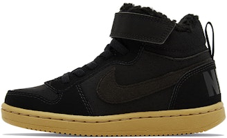 (Preschool) Nike Court Borough Mid 'Brown Yellow' AA5648-002 (Preschool) Nike Court Borough Mid 'Brown Yellow' AA5648-002