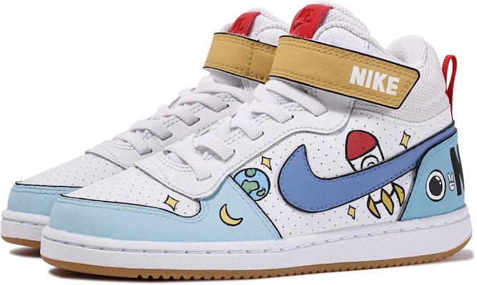 (PS) 나이키 코트 버로우 미드 '꼬마 우주인' (Nike Court Borough Mid '꼬마 우주인') 870026-107-428856 Shop (PS) 나이키 코트 버로우 미드 '꼬마 우주인' (Nike Court Borough Mid '꼬마 우주인') 870026-107-428856
