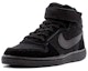 Lookbook (PS) Nike Court Borough Mid 'Triple Black' Hitam Pekat 870026-001