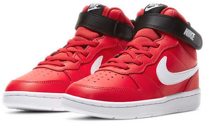 (PS) (유아용) 나이키 코트 버로우 미드 2 '레드 블랙 화이트' CD7783-600 CD7783-600 Lookbook (PS) (유아용) 나이키 코트 버로우 미드 2 '레드 블랙 화이트' CD7783-600 CD7783-600