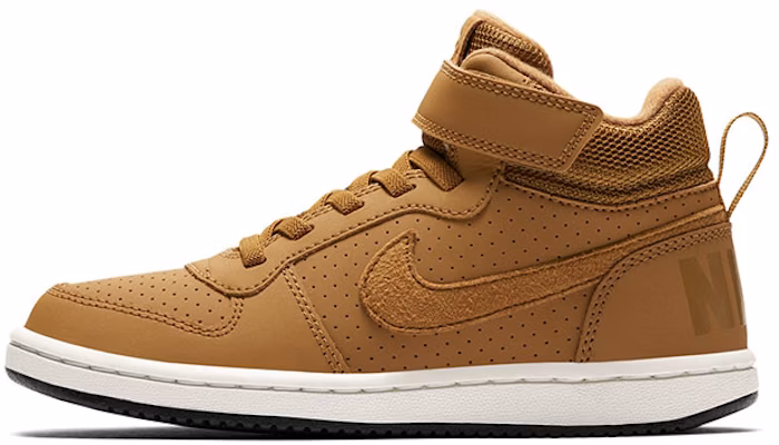 (Preschool) Nike Court Borough Mid #39 Wheat #39 870026‑701 870026 701 (Preschool) Nike Court Borough Mid #39 Wheat #39 870026‑701 870026 701