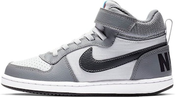 (Preschool) Nike Court Borough Mid 'White' 870026-009 (Preschool) Nike Court Borough Mid 'White' 870026-009