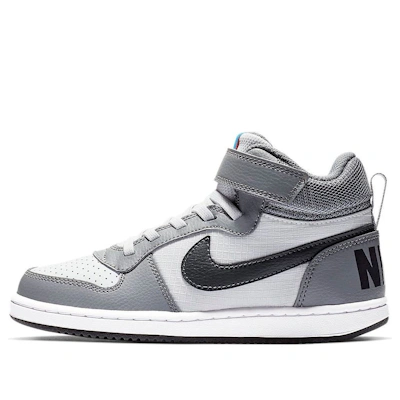 (Preschool) Nike Court Borough Mid 'White'