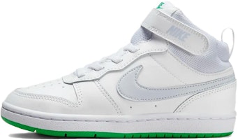 (Preschool) Nike Court Borough Mid 'White Football Grey' CD7783-115 (Preschool) Nike Court Borough Mid 'White Football Grey' CD7783-115
