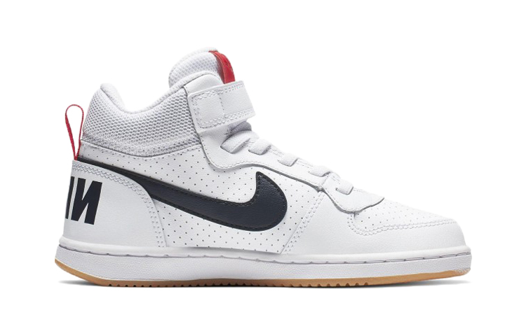 Order (PS) ナイキ コート バーロウ MID 白/オブシディアン/ガム 870026-107