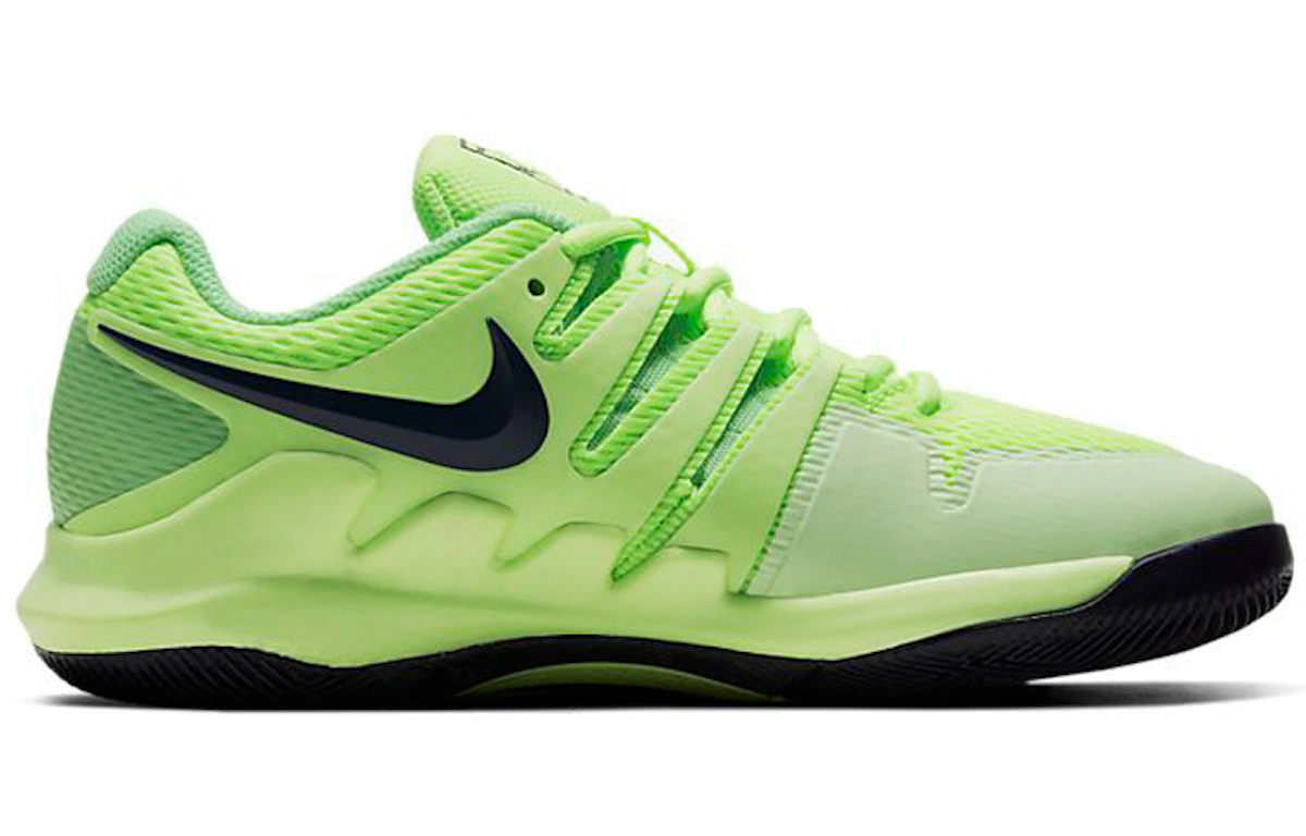 (Youth) Nike Court Jr. Vapor X Black/Green