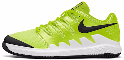 (Preschool) Nike Court Jr Vapor X 'Green White Black' AR8851-702 (Preschool) Nike Court Jr Vapor X 'Green White Black' AR8851-702