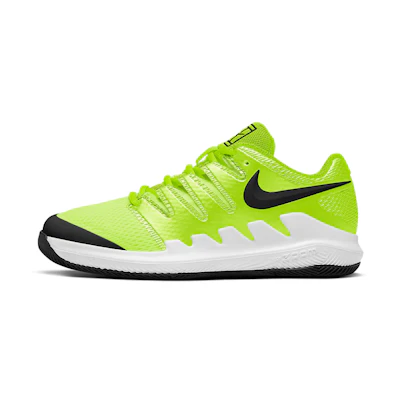 (PS) Nike Court Jr Vapor X 'Green White Black'