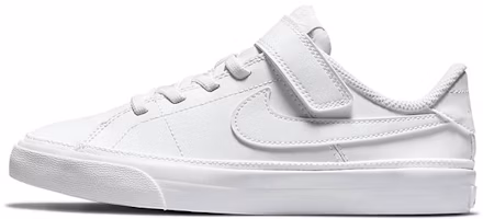 (Preschool) Nike Court Legacy 'Triple White' DA5381-104 (Preschool) Nike Court Legacy 'Triple White' DA5381-104