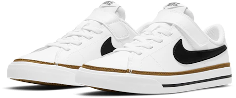 Shop (學齡前)Nike Court Legacy「白色沙漠黃赭」DA5381-102