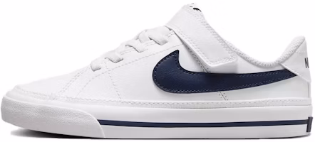 (Preschool) Nike Court Legacy 'White Midnight Navy' DA5381-125 (Preschool) Nike Court Legacy 'White Midnight Navy' DA5381-125