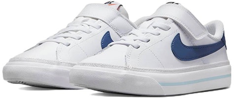 中童 Nike Court Legacy 低筒 板鞋 白藍 Lookbook 中童 Nike Court Legacy 低筒 板鞋 白藍