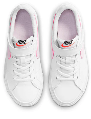 中童 Nike Court Legacy 低筒 兒童板鞋 白粉 Shop 中童 Nike Court Legacy 低筒 兒童板鞋 白粉