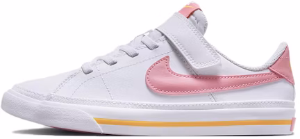 (Preschool) Nike Court Legacy 'White Pink Orange' DA5381-118 (Preschool) Nike Court Legacy 'White Pink Orange' DA5381-118