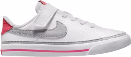 (Preschool) Nike Court Legacy 'White Pink Prime Light Smoke Grey' DA5381-111 (Preschool) Nike Court Legacy 'White Pink Prime Light Smoke Grey' DA5381-111