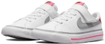 Lookbook (PS) 나이키 코트 레거시 '화이트 핑크 라이트 스모크 그레이' DA5381-111